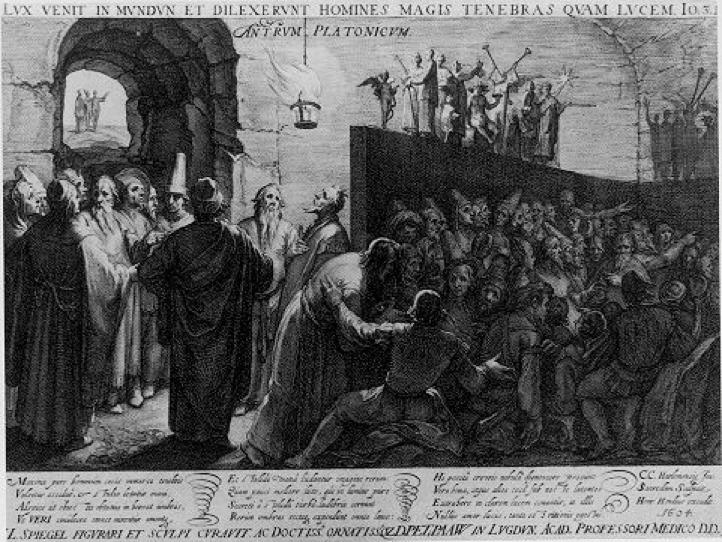 LEAD Technologies Inc. V1.01Saenredam after Cornelis Cornelisz, The Cave of Plato, Engraving, 1604, (London, B.M.) 