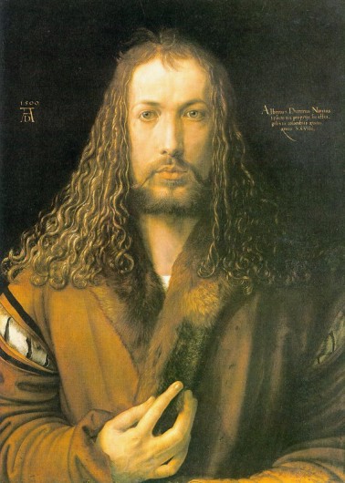 Durer - Self-portrait at 28 DUA005 ... Image Loading
